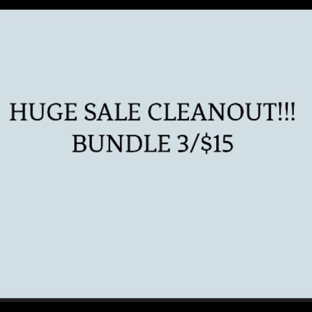 HUGE SALE